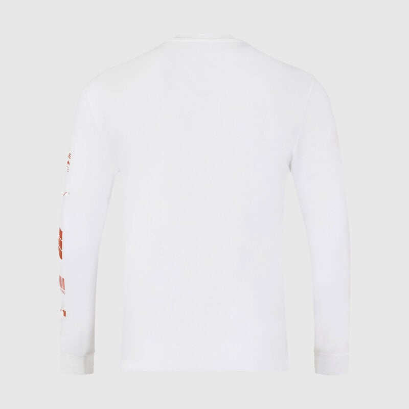 RBR FW UNISEX MV PUZZLE LS TEE - white