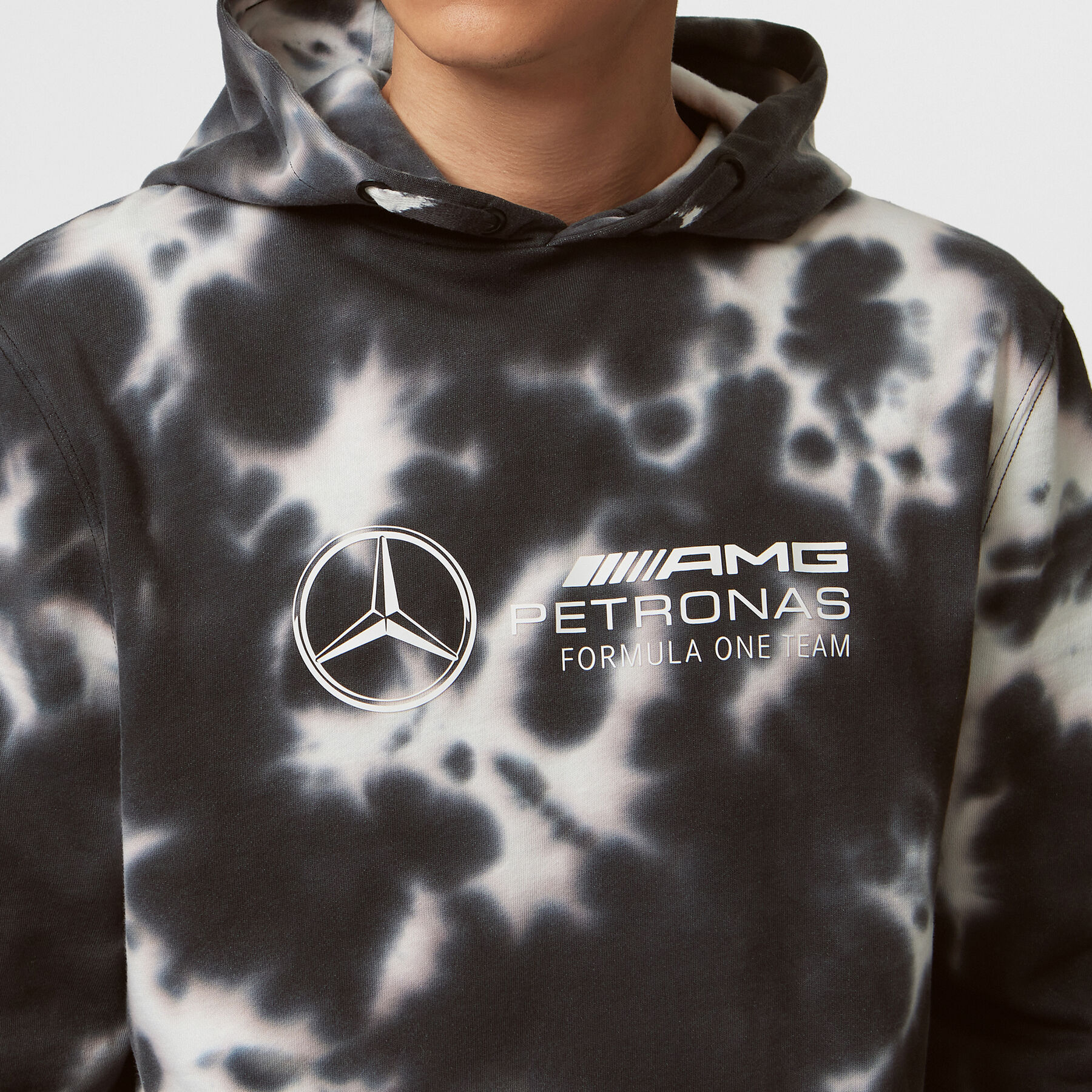 Tie Dye Hoodie Mercedes AMG F1 Fuel For Fans