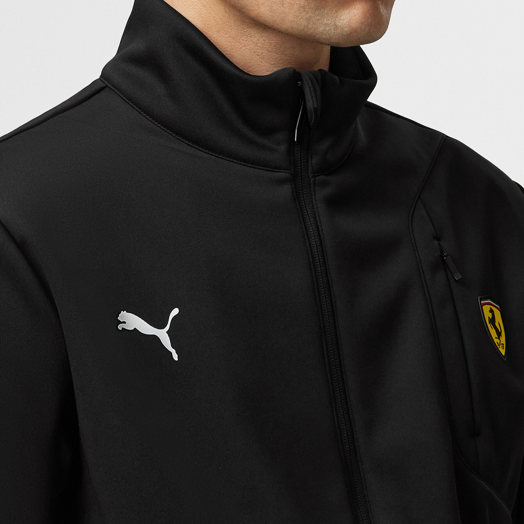 Logo Softshell Jacket Scuderia Ferrari F1 Fuel For Fans