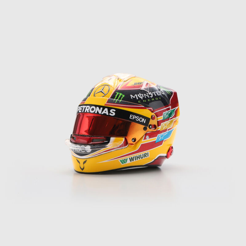 MAPF1 LH 2017 1:5 SCALE HELMET - yellow