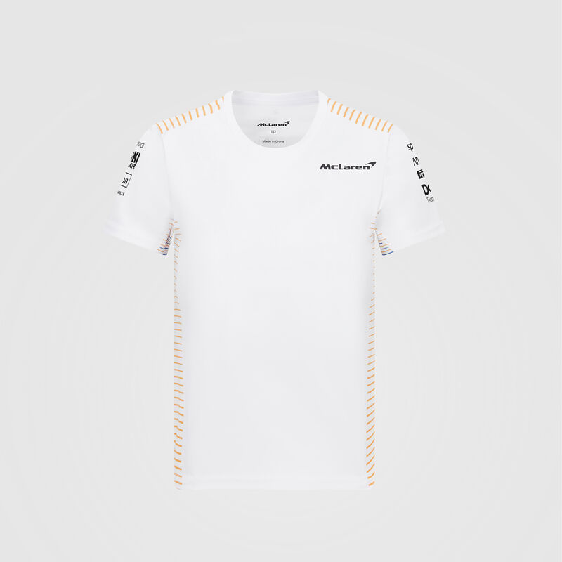 MCLAREN RP KIDS TEAM TEE - white