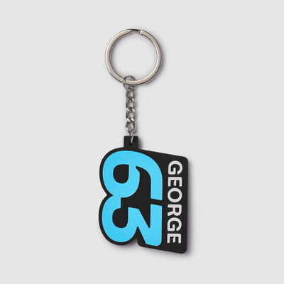 George Russell Driver Keyring