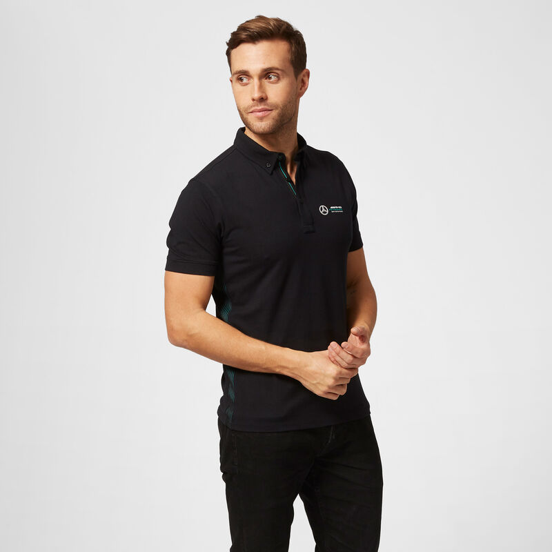 MAPM FW MENS CLASSIC POLO  - black