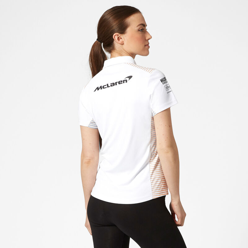 MCLAREN RP WOMENS TEAM POLO - white