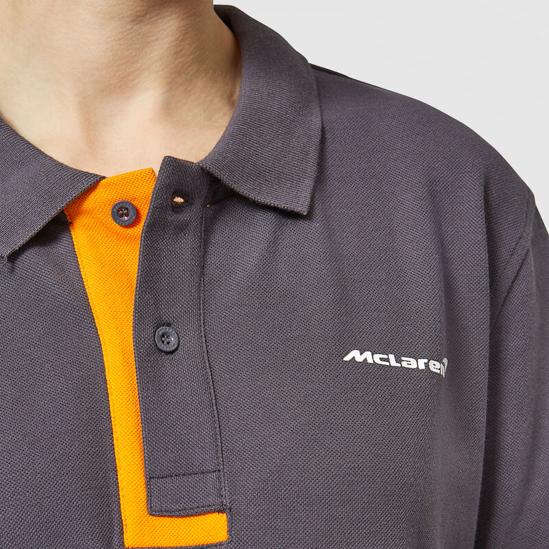 MCLAREN FW ESSENTIALS POLO - antracit