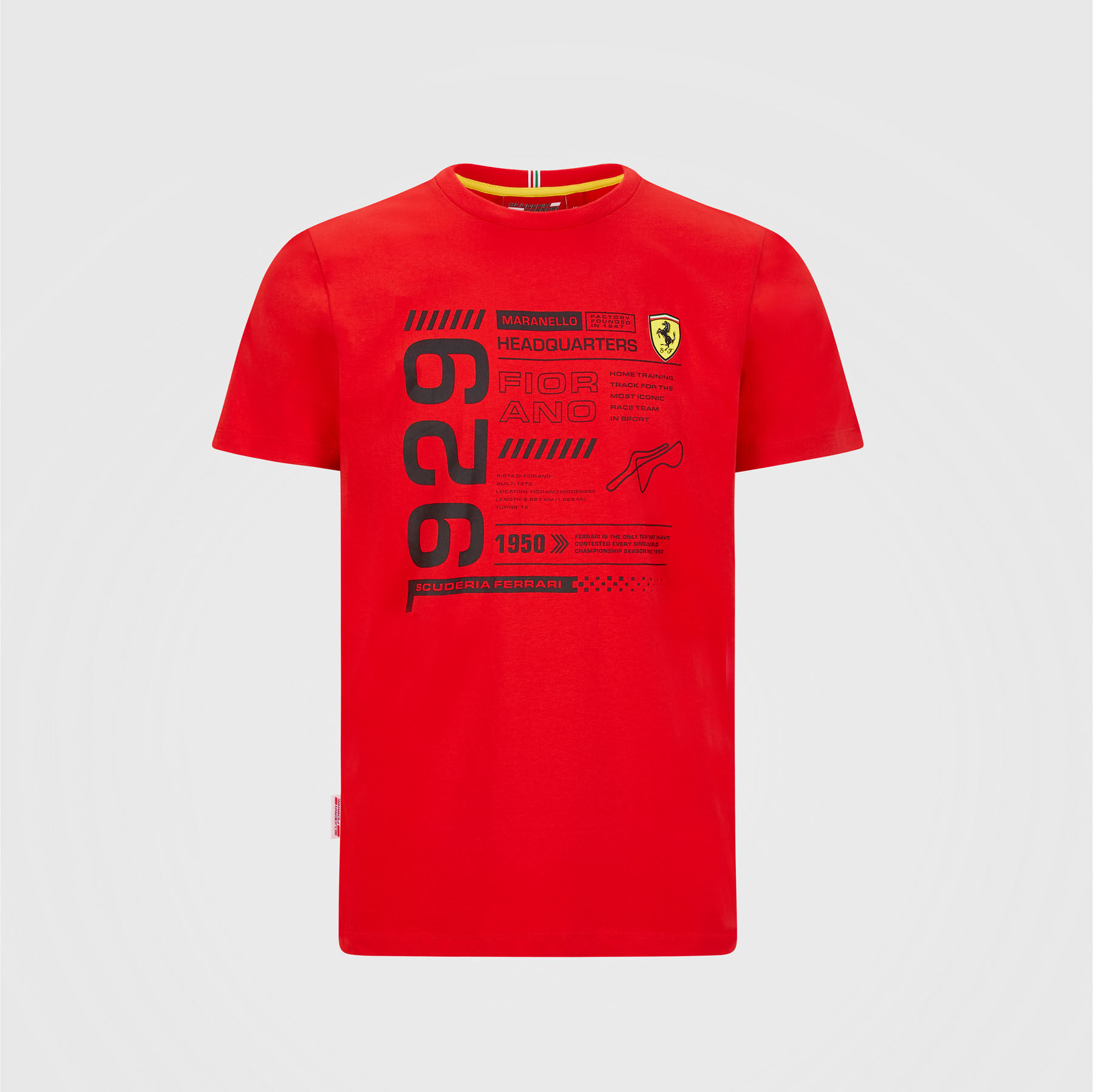 Detail T Shirt Scuderia Ferrari Fuel For Fans