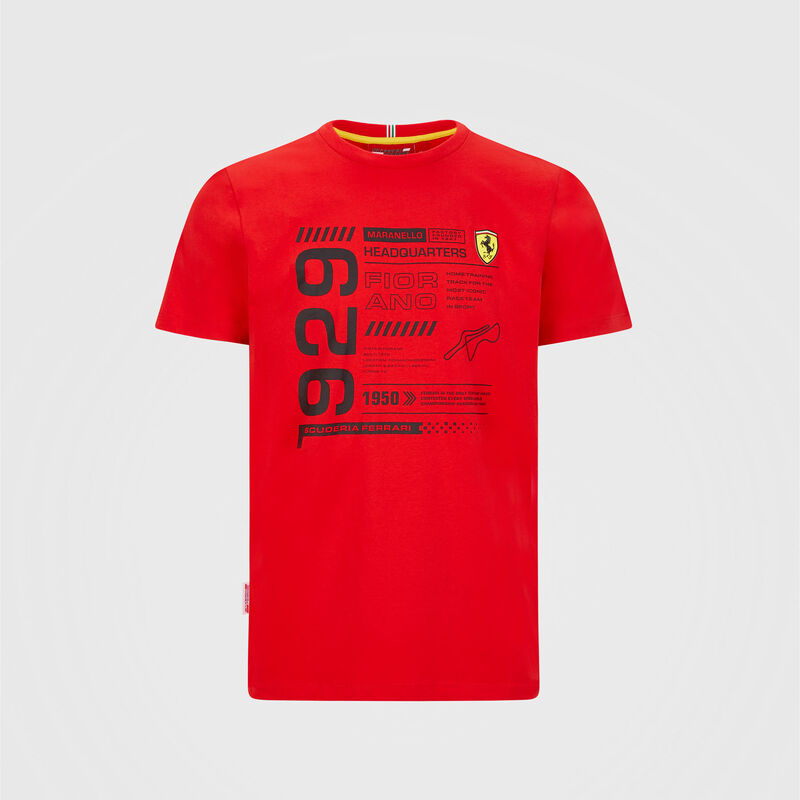 SF FW MENS INFOGRAPHIC TEE - red