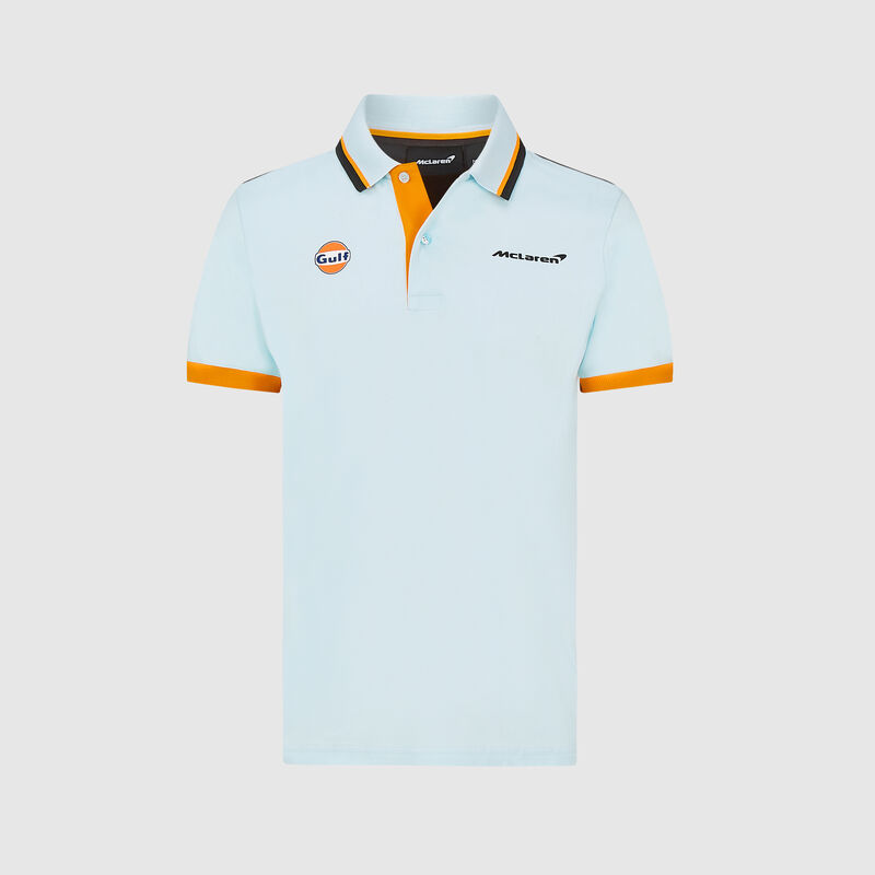 MCLAREN FW GULF POLO - blue