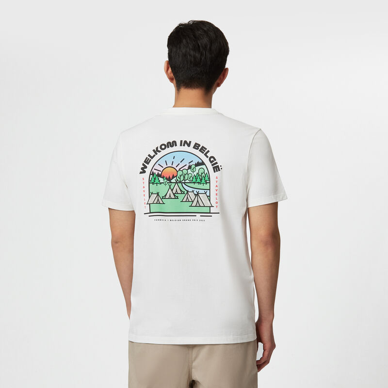 F1 FW RS SPA TEE - white