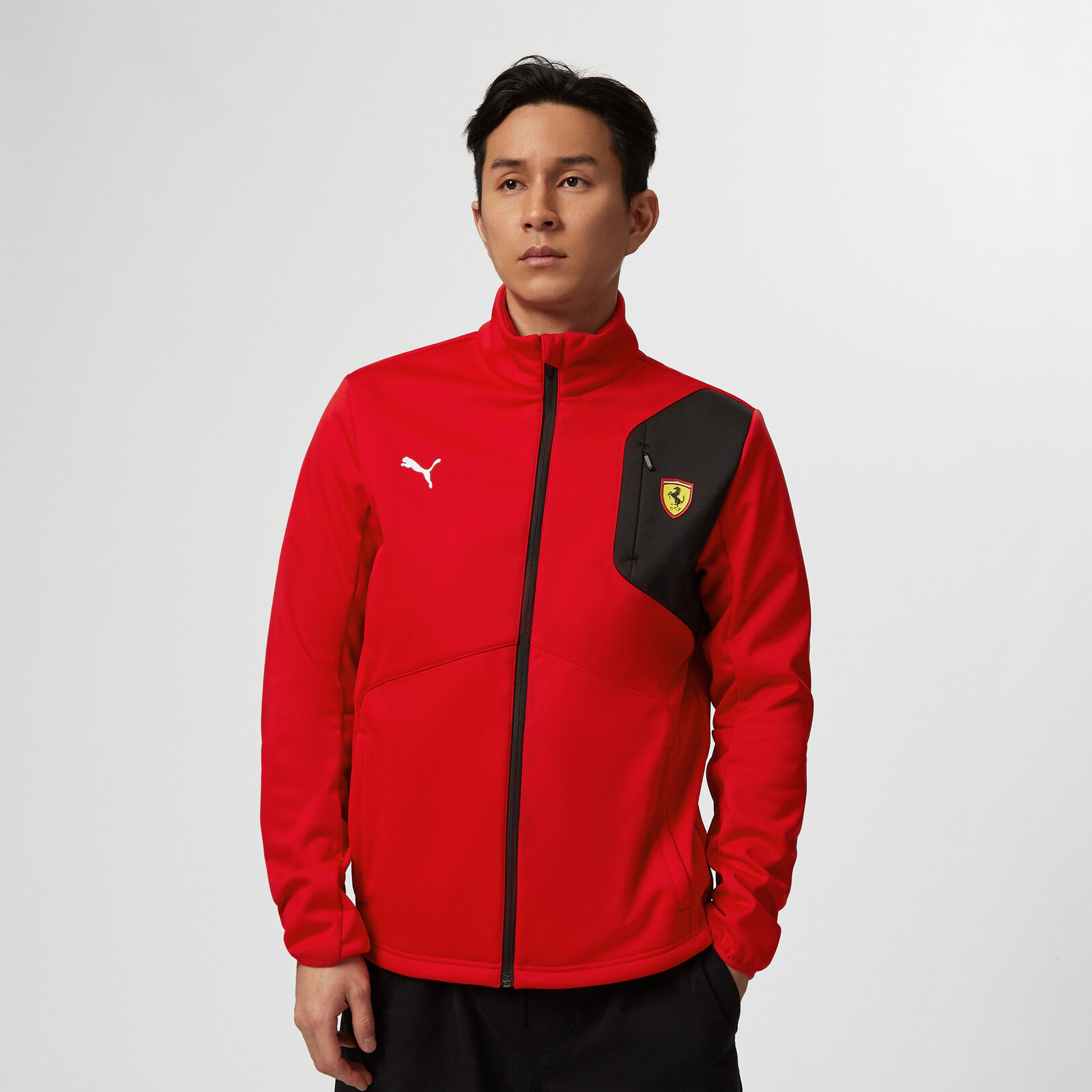 CHAQUETA FERRARI MENS SANTANDER SEMI TALLA M M COLOR 01 ROJO