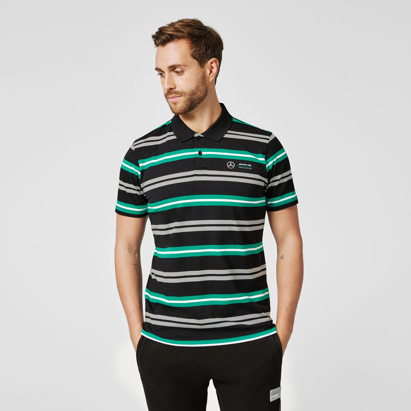 MAPF1 FW MENS STRIPED POLO - Multicolor