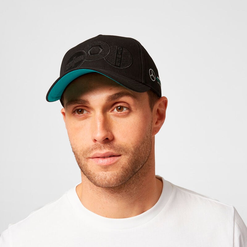 MAPM FW BADGE CAP - black