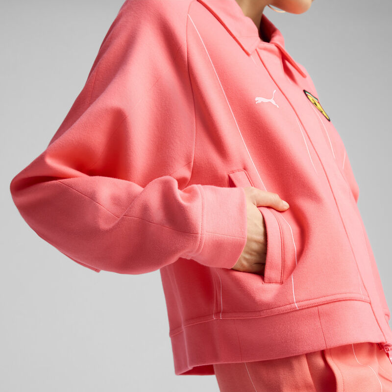 SF LS RACE JACKET WMN - pink