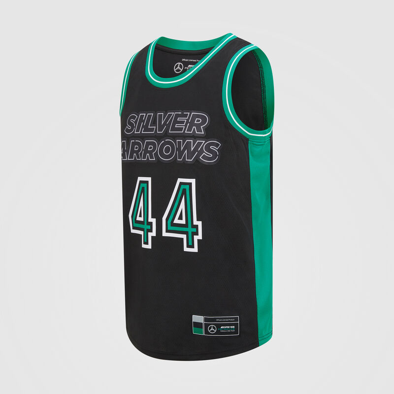 MAPF1 FW HAMILTON #44 BASKETBALL VEST - black