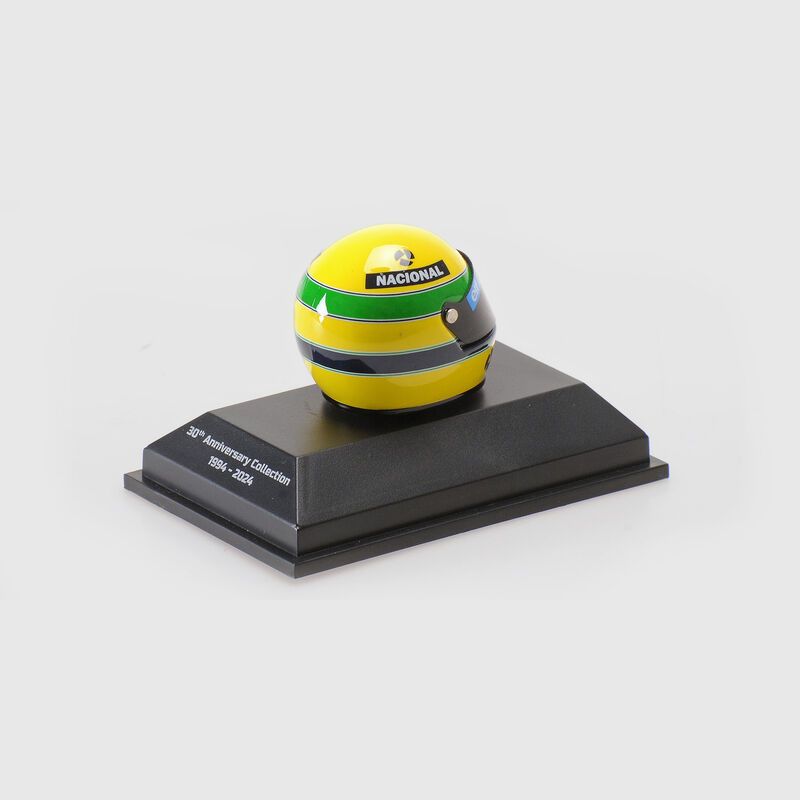 SENNA 85 FIRST WIN HELMET 1:8 - yellow