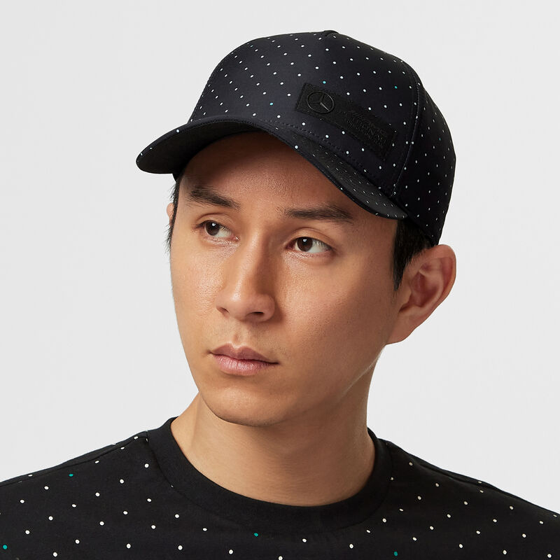 MAPF1 FW POLKA DOT CAP - black