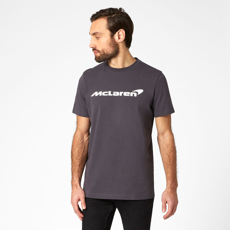 MCLAREN FW ESSENTIALS TEE - Antracit