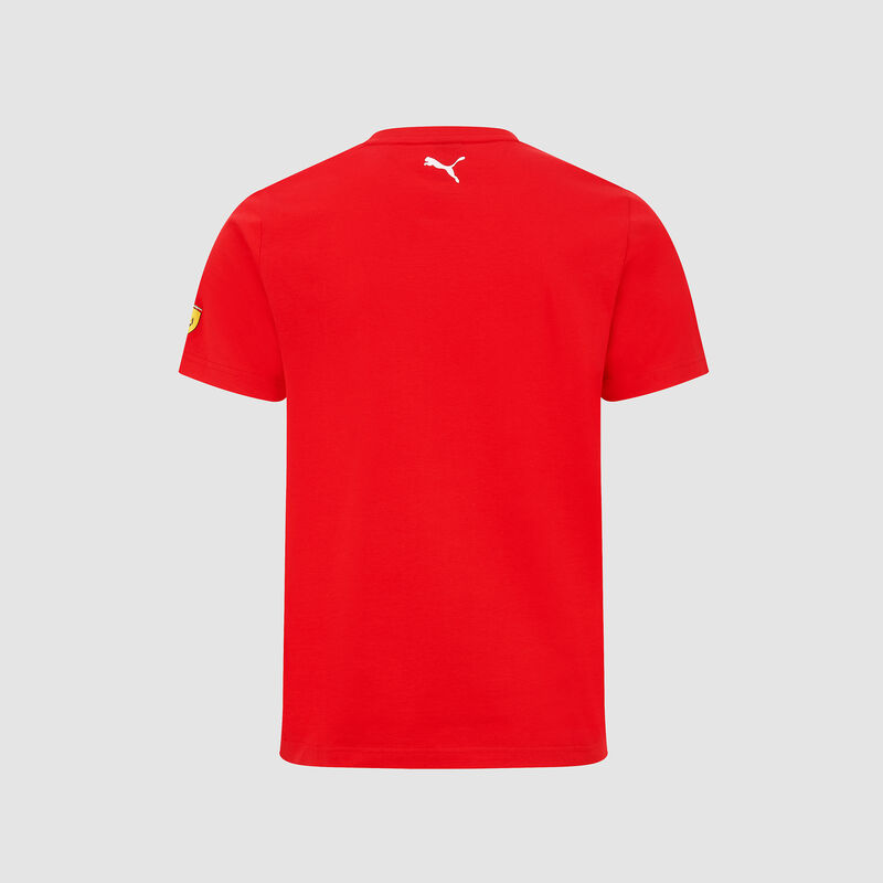 SF PU FW MENS DRIVER TEE - red-sainz