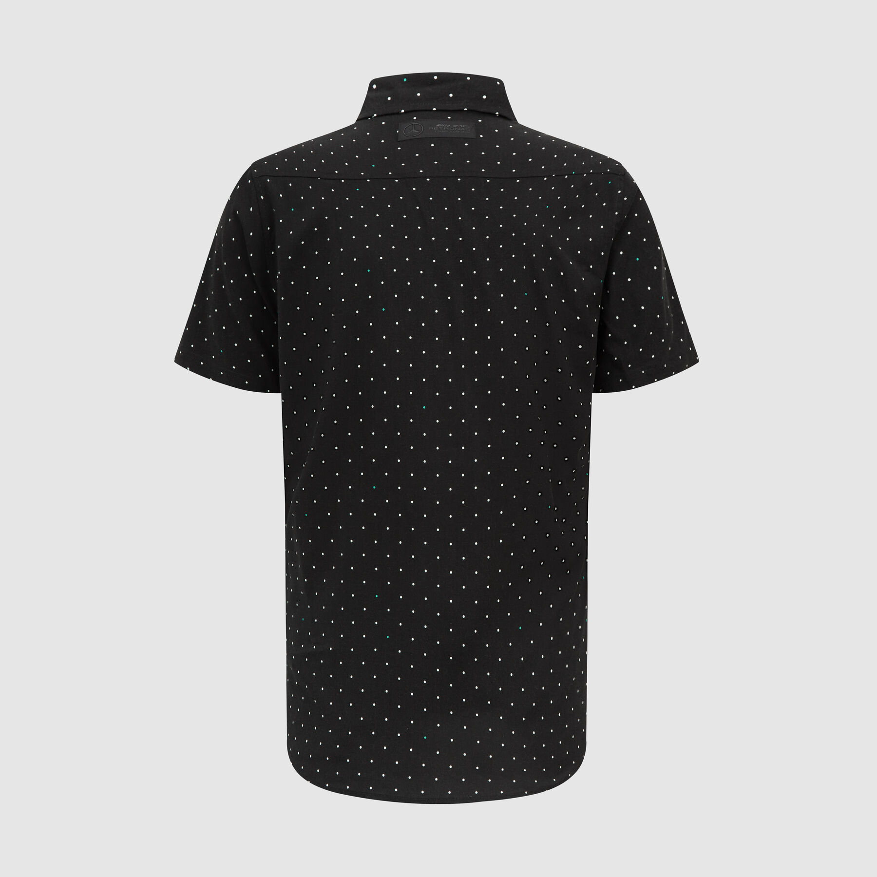Mens polka dot short sleeve hotsell shirt