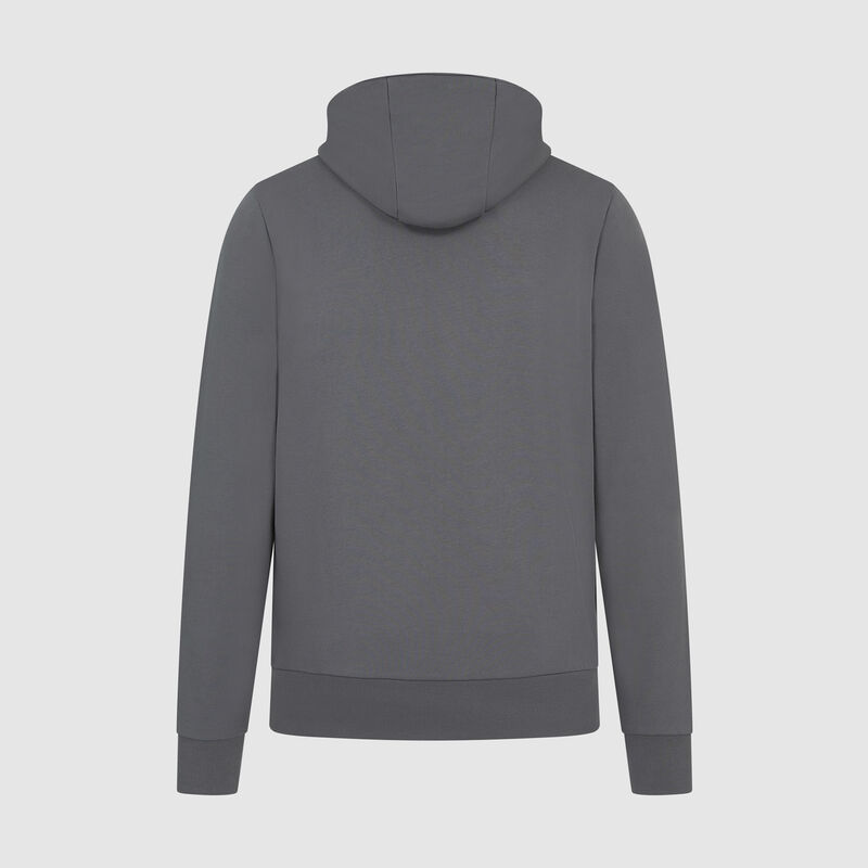 F1 FW BOUCLE HOODY - grey melange