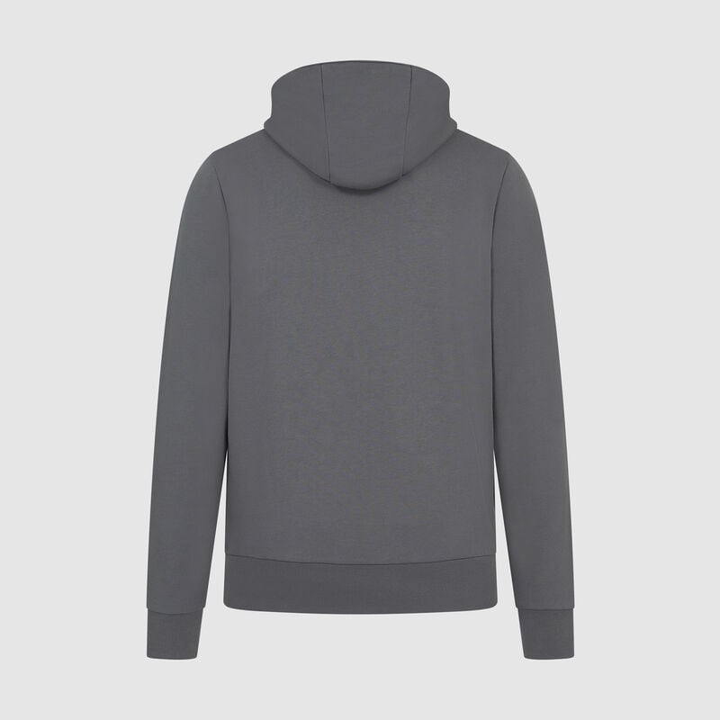 F1 FW BOUCLE HOODY - grey melange