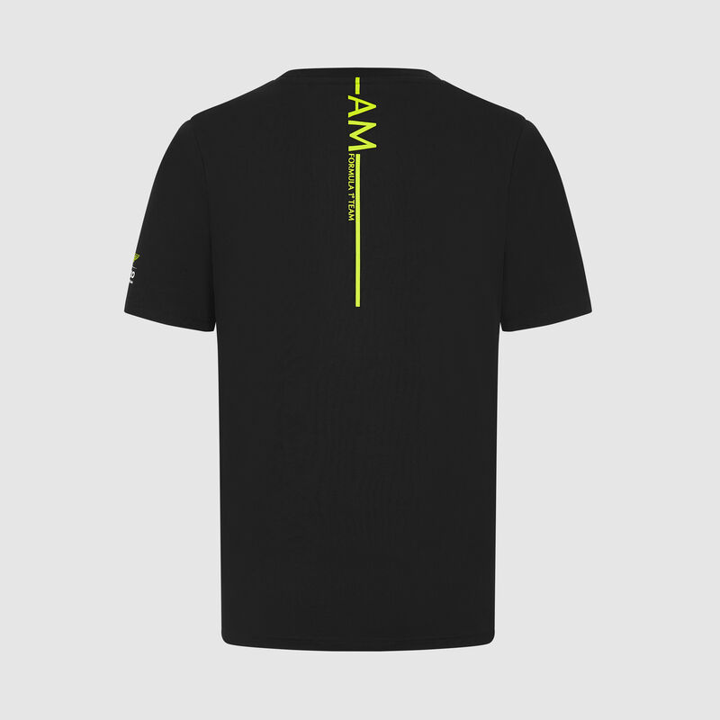 AMF1 FW LIFESTYLE WIREFRAME TEE - black