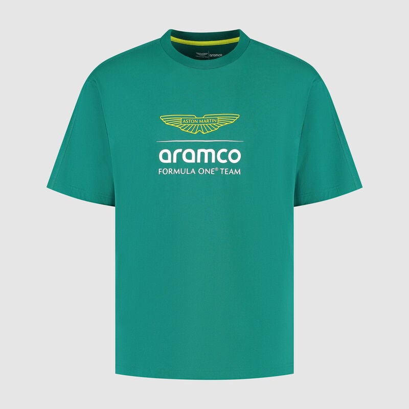 AMF1 FW MENS LARGE LOGO TEE - green