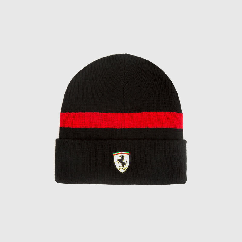 SF FW KNITTED BEANIE - black