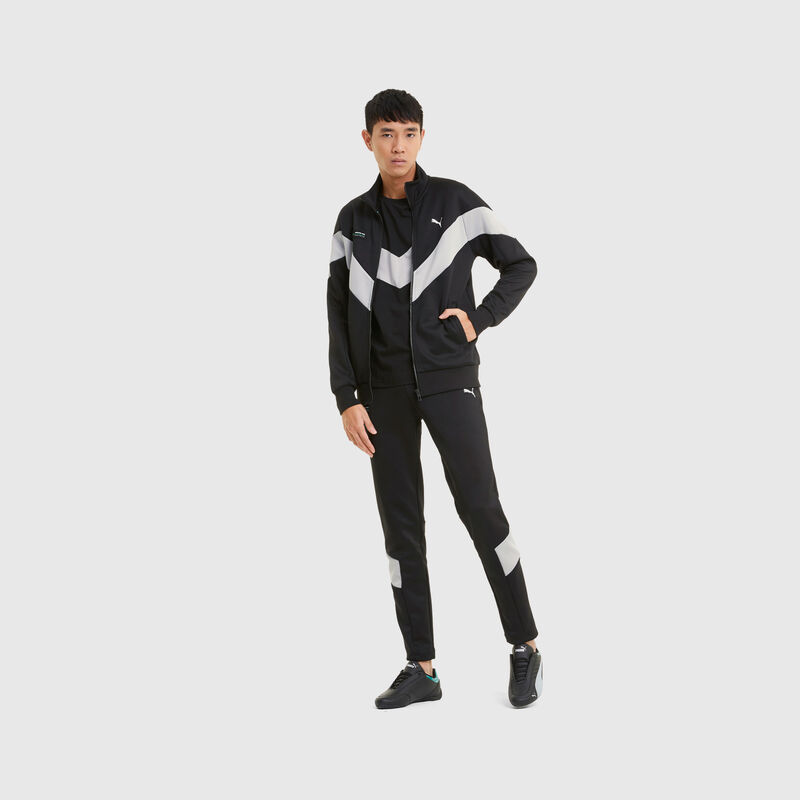 MAPM PU LS MENS MCS TRACK JACKET  - black