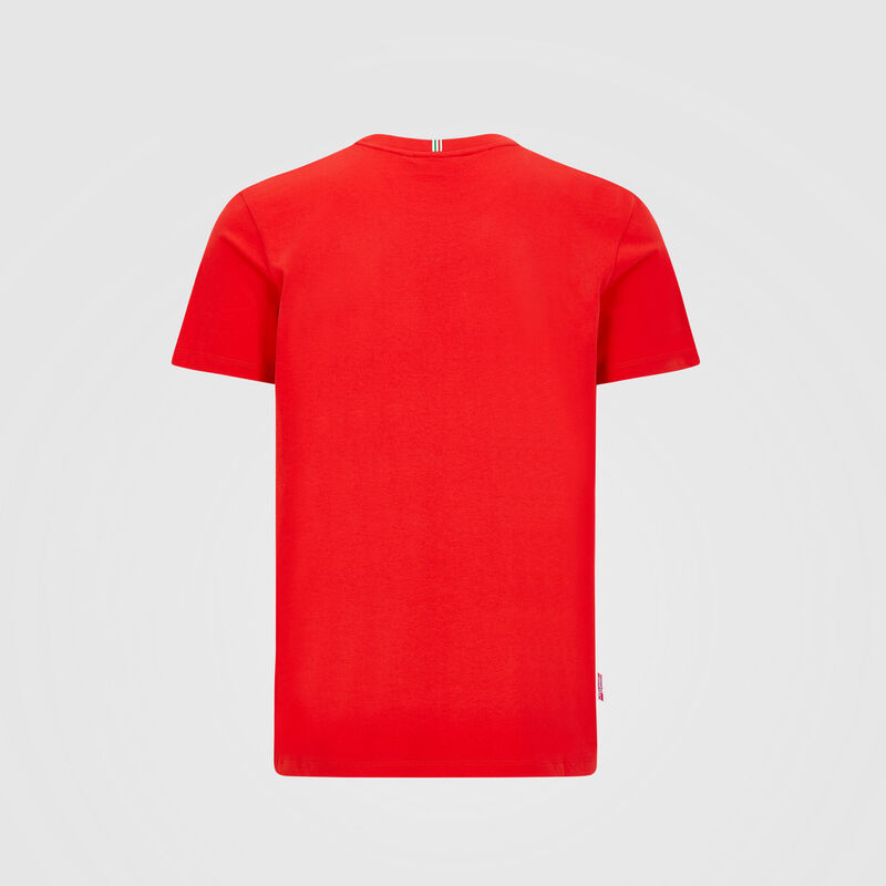 SF FW MENS VETTEL DRIVER TEE - red