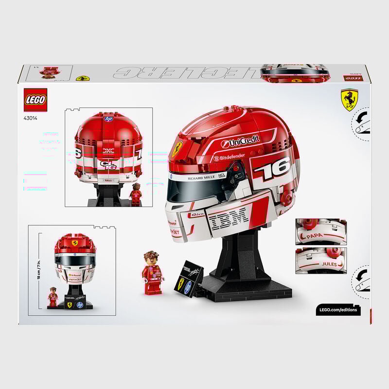 SF CL LEGO HELMET SET - Red