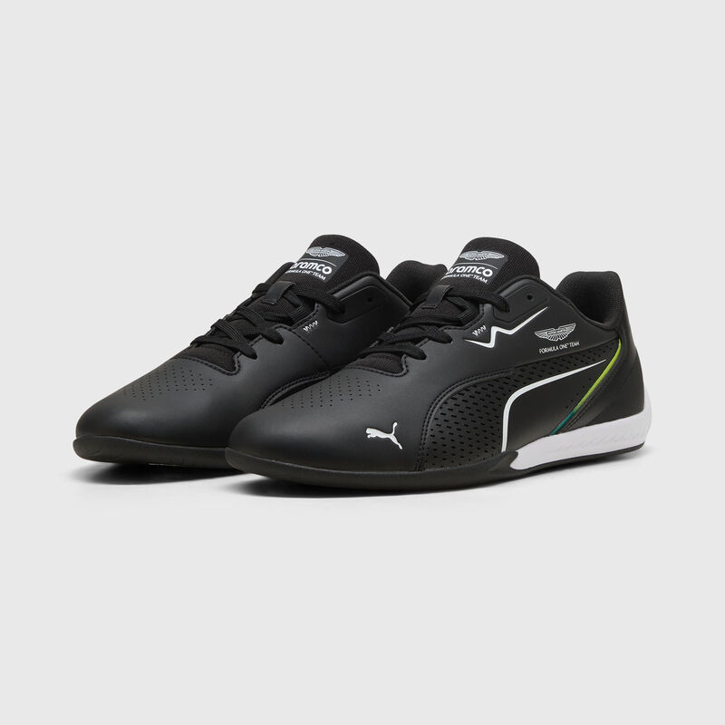 PUMA LS DRIFT CAT 11 Trainers - Aston Martin F1 Team - Puma black-green lux 40 for males - 4069161312816 - Fuel For Fans F1 Merchandise store