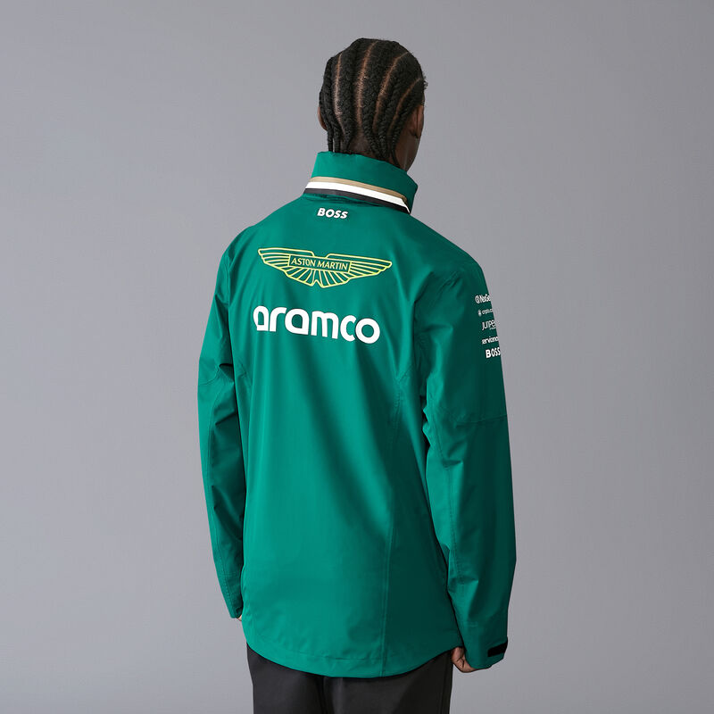 AMF1 RP TEAM RAIN JACKET - green