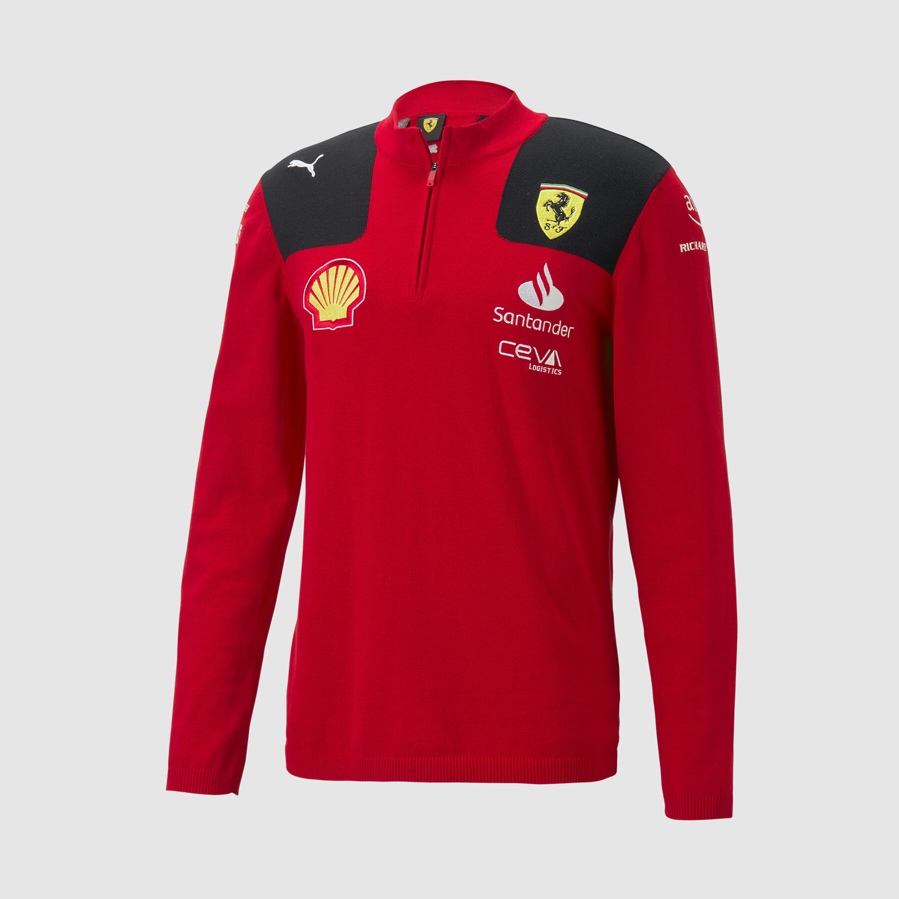 2023 Team Half Zip Sweat Scuderia Ferrari F1 Fuel For Fans