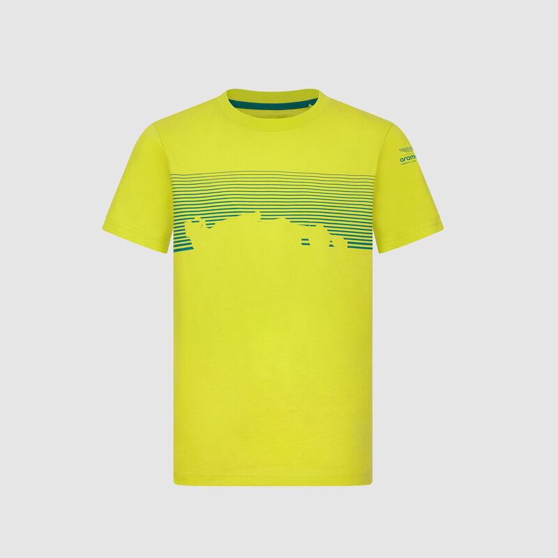 AMF1 FW KIDS GRAPHIC TEE - lime