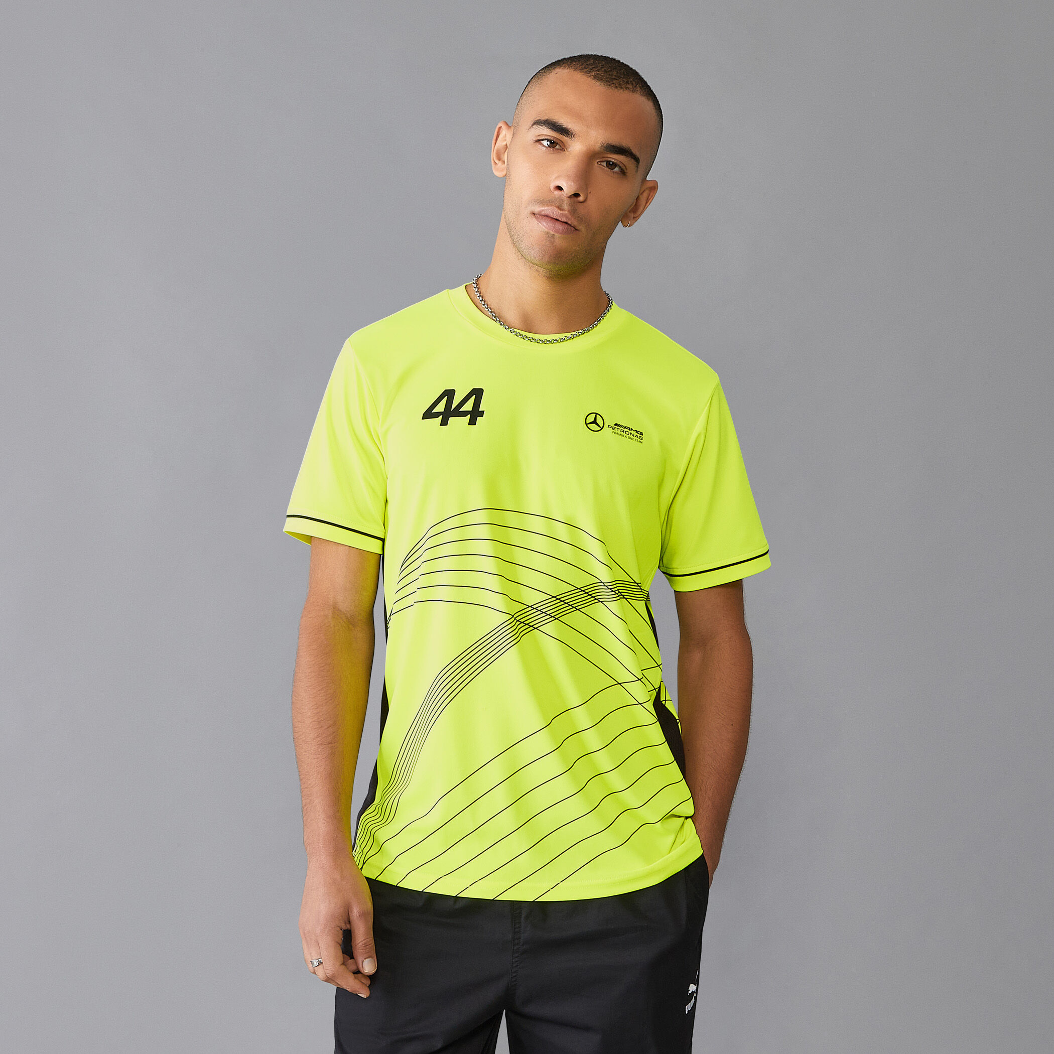 Neon yellow sports top online