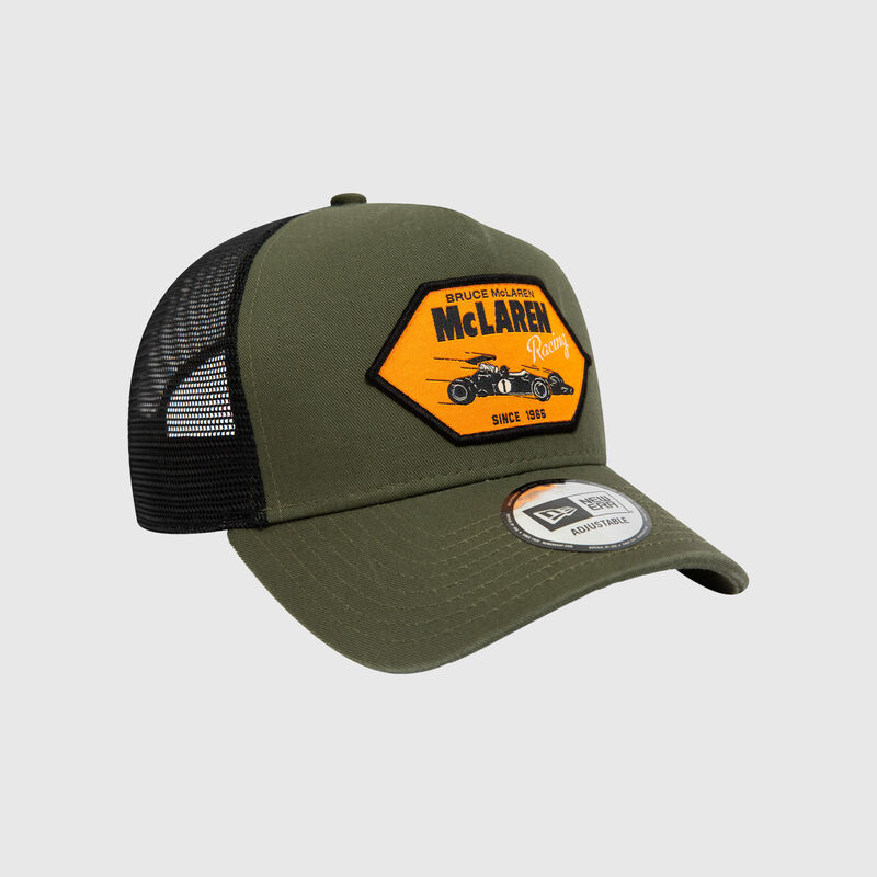MCLAREN SL LIFESTLYE TRUCKER CAP - olive