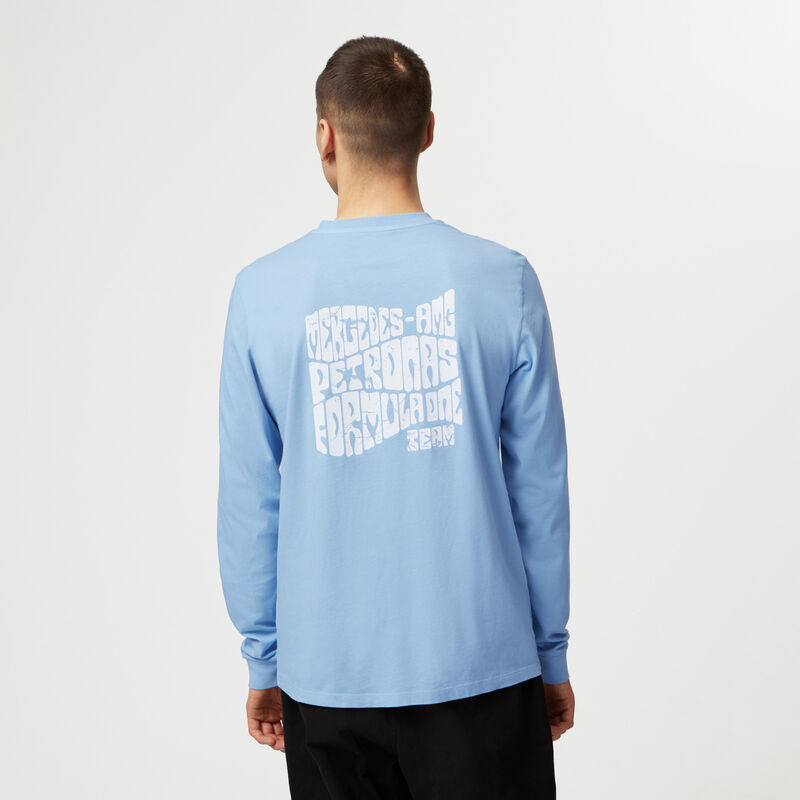 MAPF1 FW LS RETRO TEE - blue