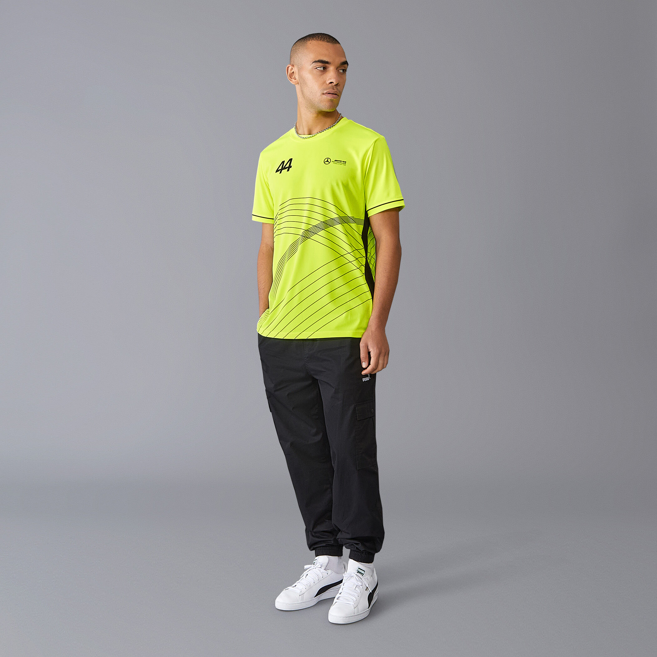 Lewis Hamilton Sportswear T shirt Mercedes AMG F1 Fuel For Fans