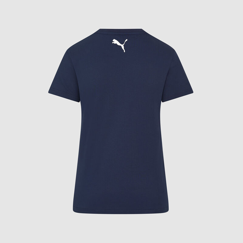 WILLIAMS RACING FW WOMENS LOGO TEE - navy