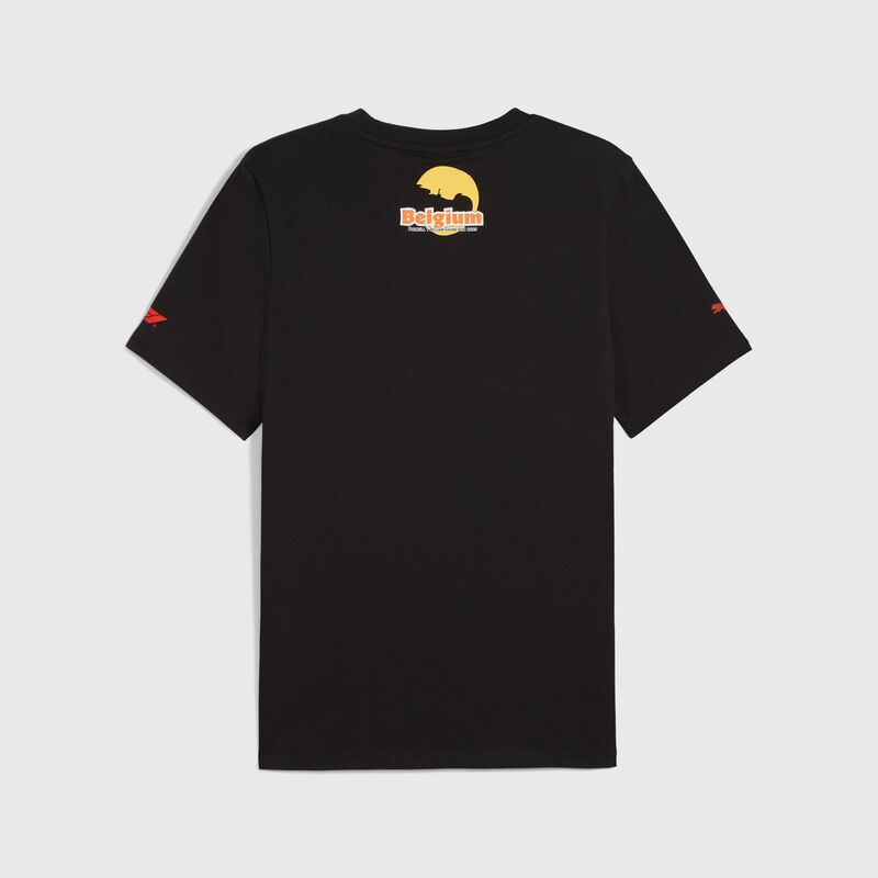 F1 FW SE BELGIUM TEE - black