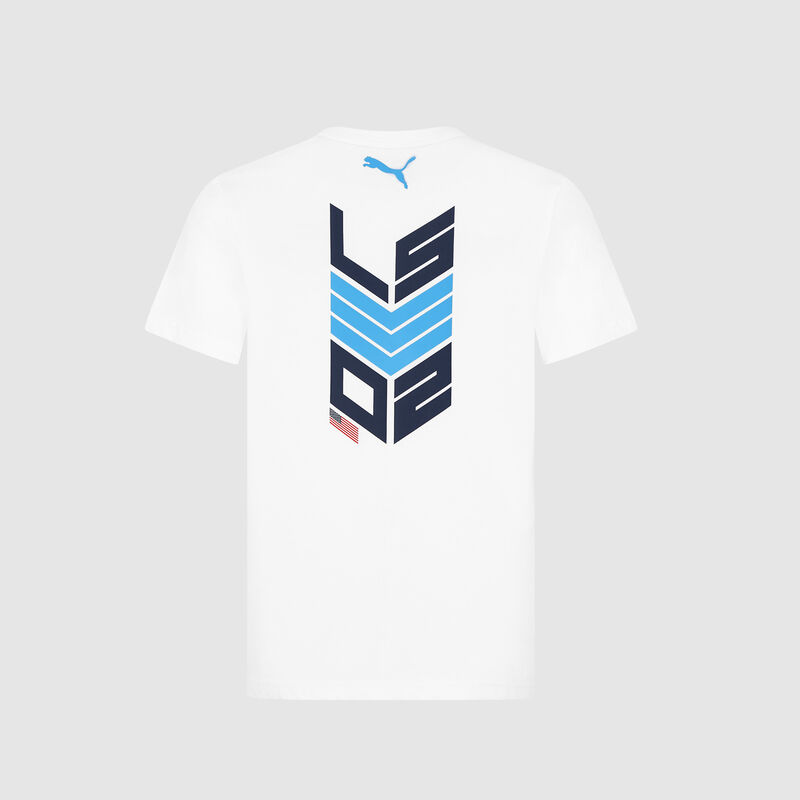 WILLIAMS RACING FW KIDS SARGEANT TEE - white