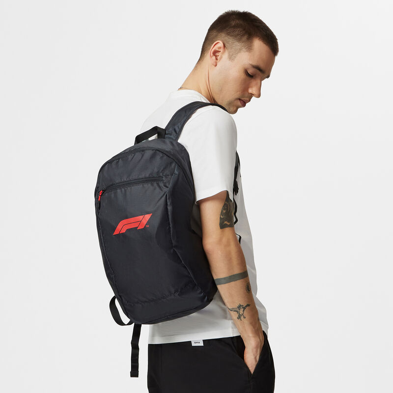 F1 FW PACKABLE BACKPACK - black
