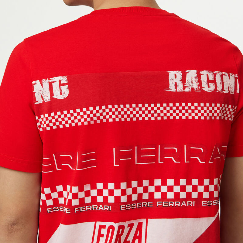 SF FW MENS GRAPHIC TEE - red