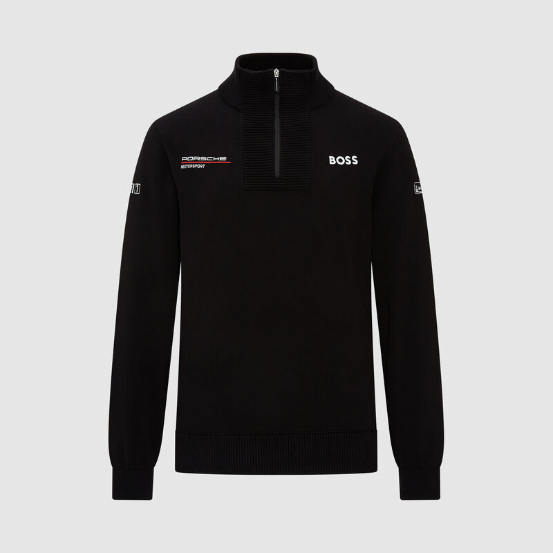 PORSCHE RP KNITTED JUMPER - black