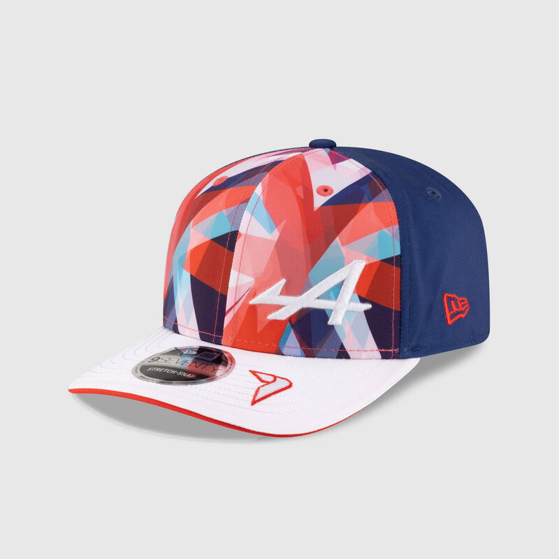ALPINE SE JD SILVSTONE 9SEV CAP - white
