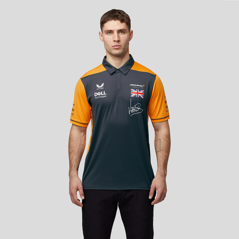 MCLAREN RP DRIVERS POLO - NORRIS - Antracit