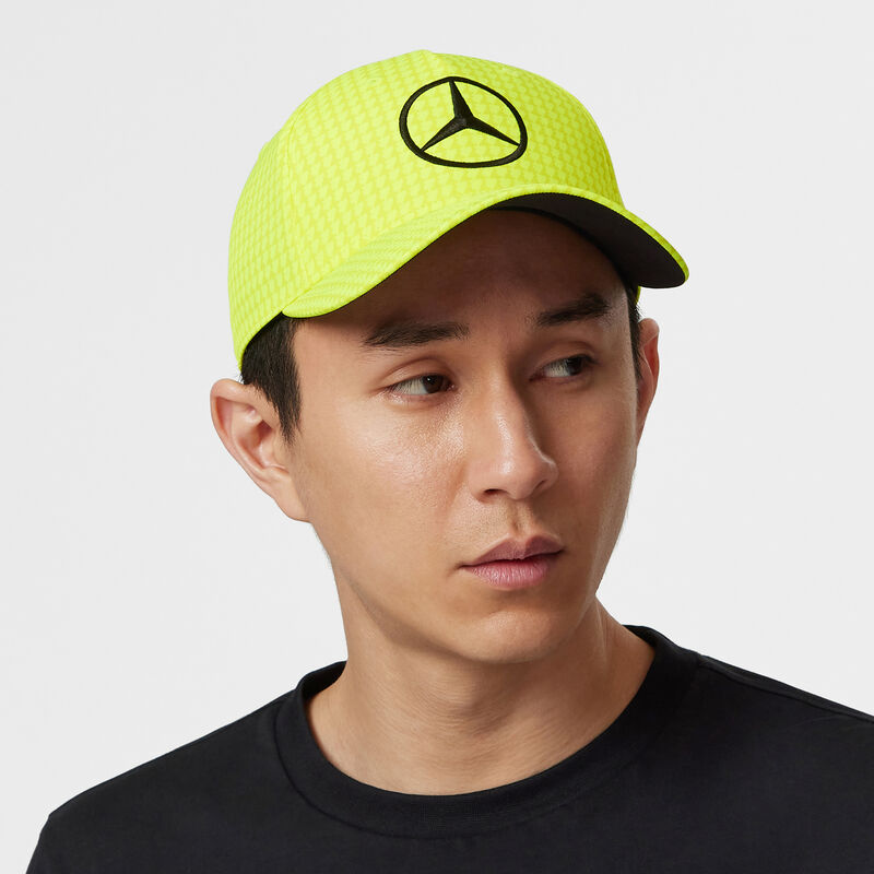 MAPF1 RP LH COL DRIVER BB CAP - neon yellow