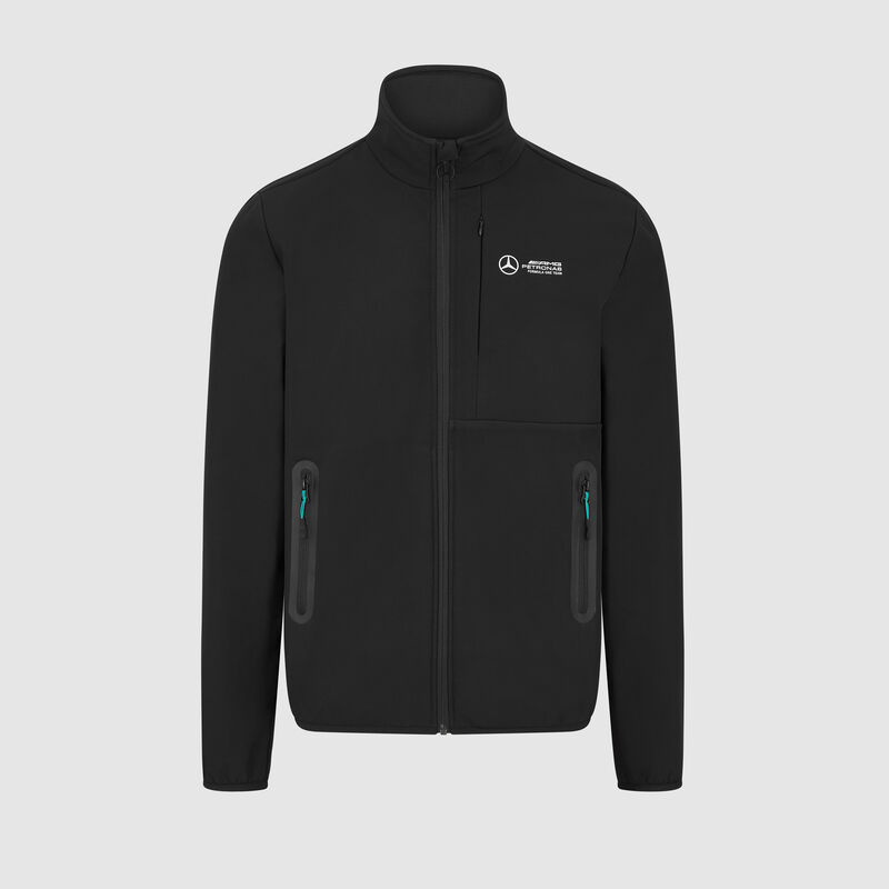 MAPF1 FW MENS SOFTSHELL JACKET - black