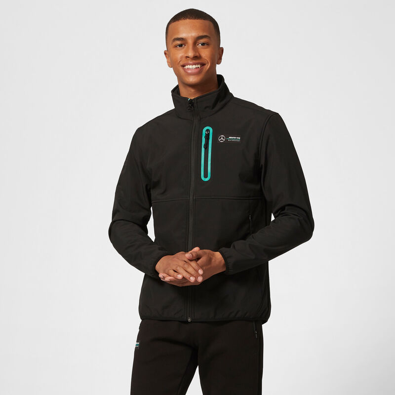 MAPM FW MENS SOFTSHELL JACKET - black